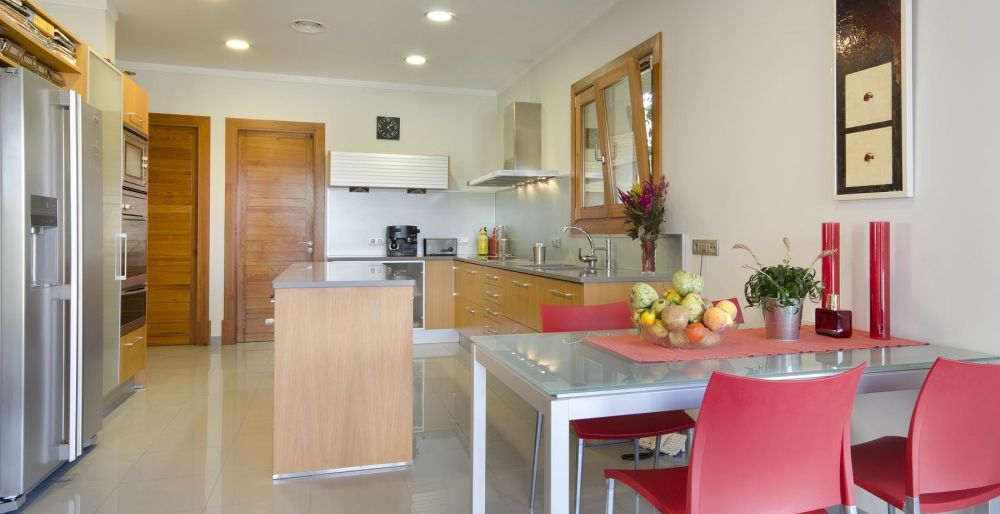 Küche der Finca in Pollensa, Mallorca