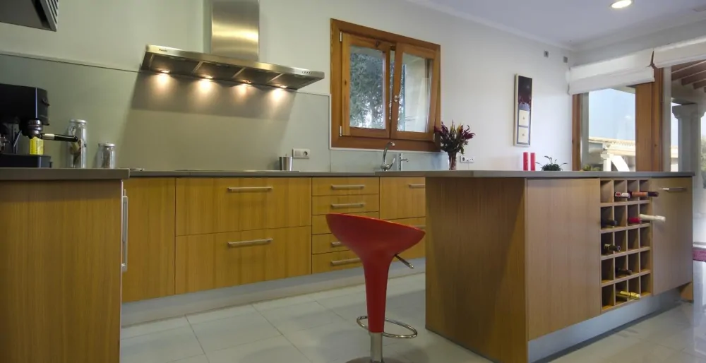 Küche der Finca in Pollensa, Mallorca