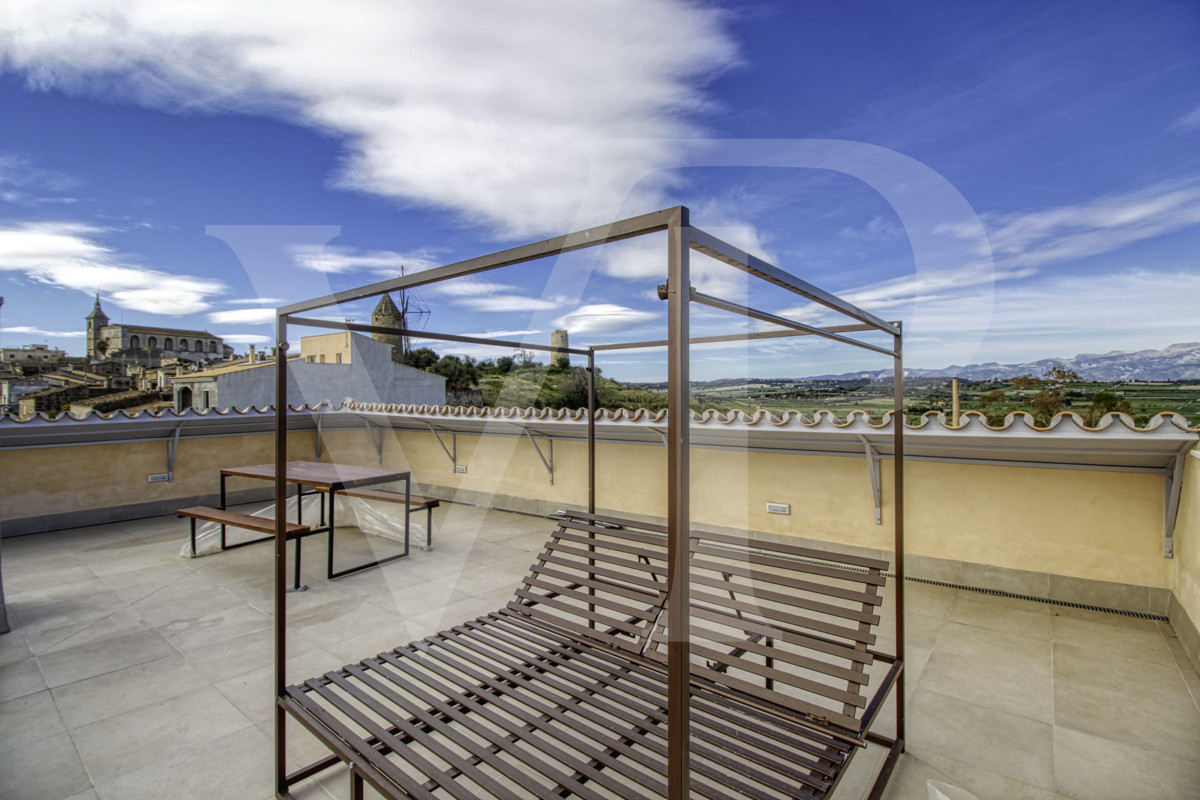 Luxuriöse Wohnungen im zweiten Stock in einem brandneuen Gebäude in Santa Margarita mit gemeinsamer Terrasse