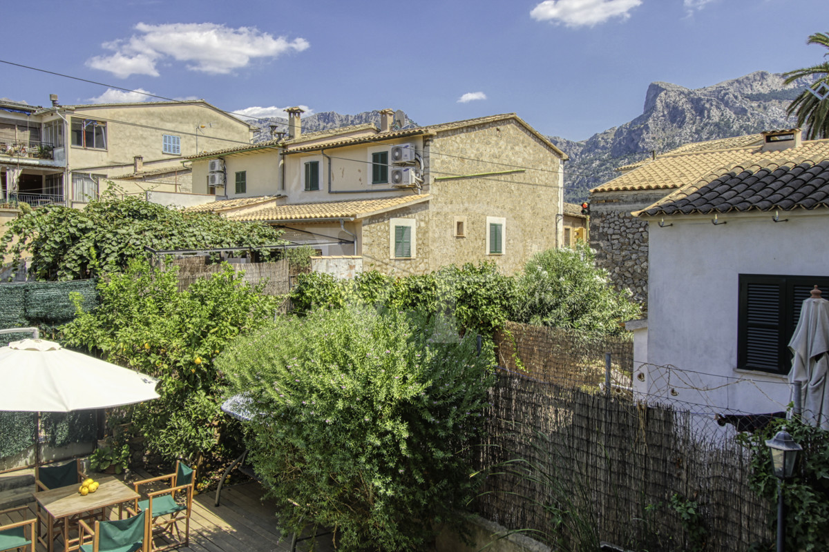 Fantástica casa señorial con piscina en venta en  Soller, el centro de la Serra de Tramuntana