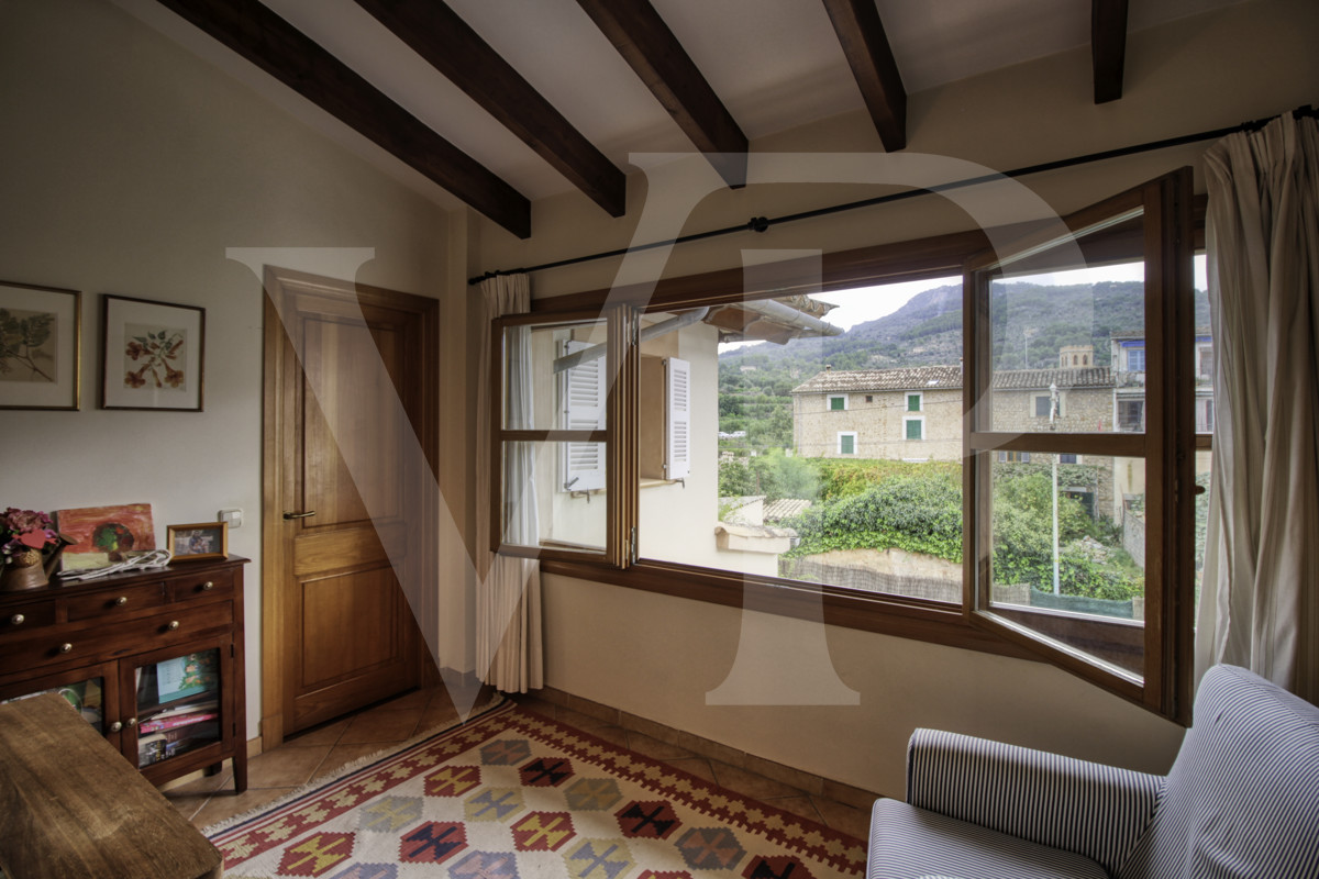 Fantástica casa señorial con piscina en venta en  Soller, el centro de la Serra de Tramuntana