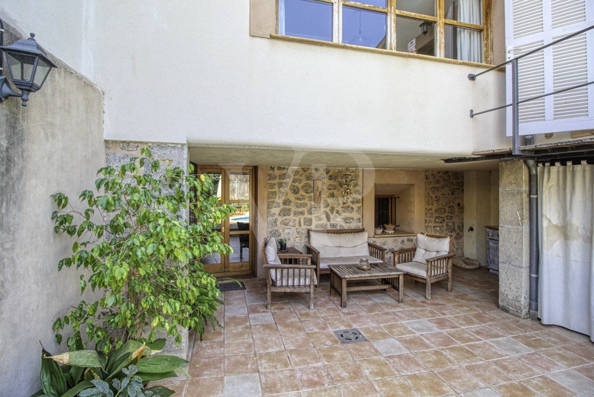 Fantástica casa señorial con piscina en venta en  Soller, el centro de la Serra de Tramuntana