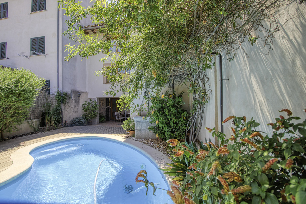 Fantástica casa señorial con piscina en venta en  Soller, el centro de la Serra de Tramuntana