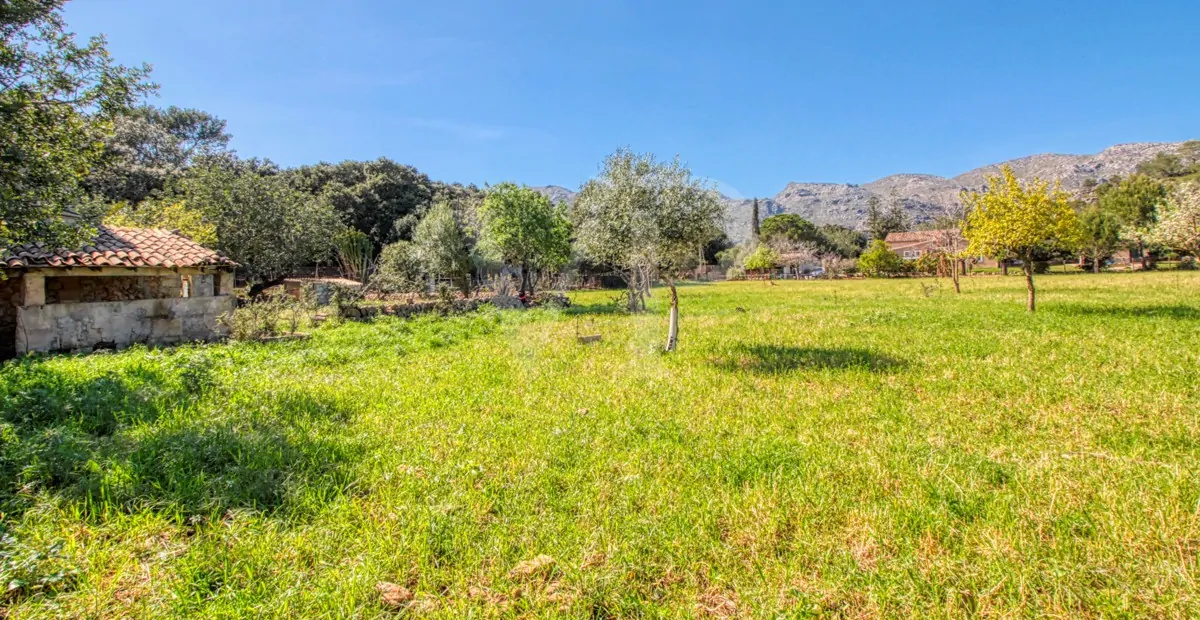 Schöne rustikale Finca zum Verkauf mit traditionellem Haus zu renovieren, gut gelegen in der Nähe von Pollença