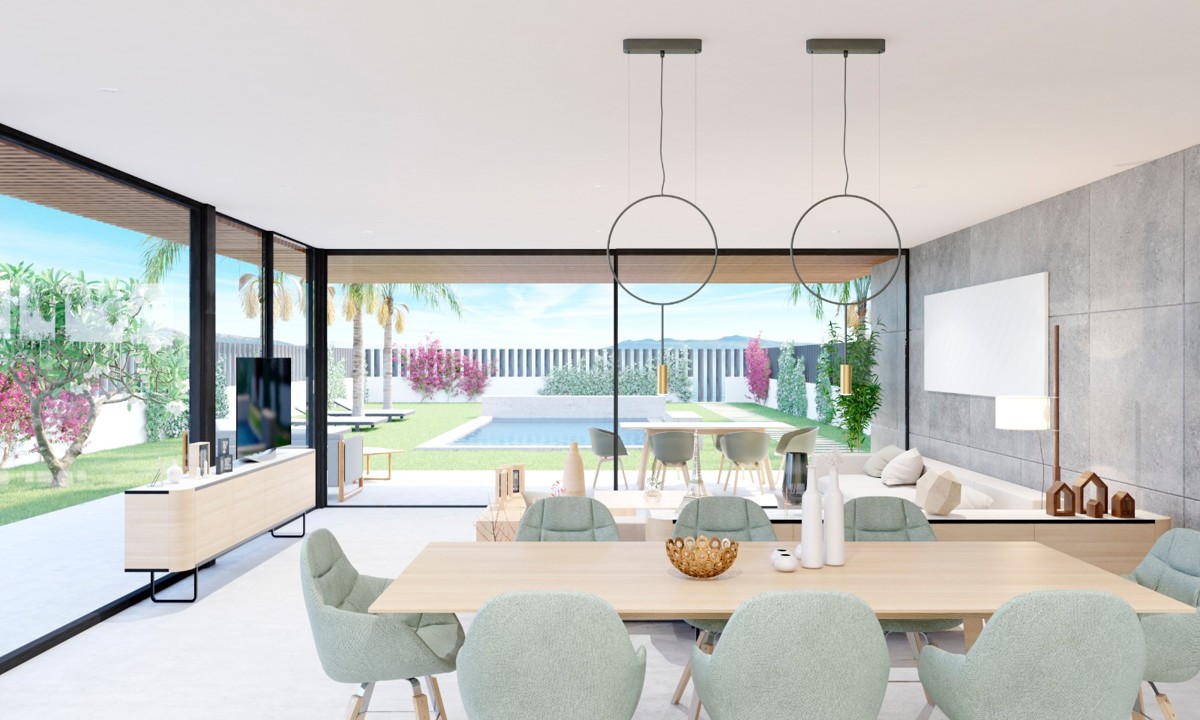 Moderna Villa de nueva construcción con piscina y vistas al mar en Puerto de Pollensa