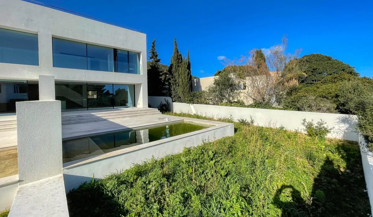 Fantástica nueva casa adosada con piscina y vistas al mar en venta en La Pedruscada en Capdepera