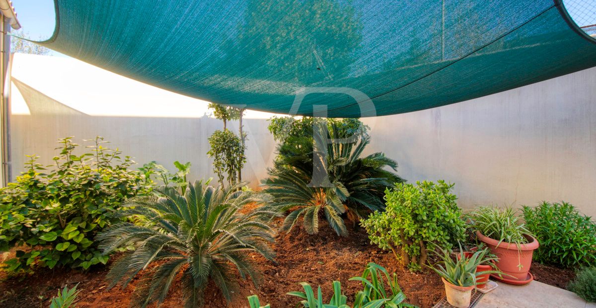 Perfektes-Chalet-mit-Garten-Garage-und-Büros-in-guter-Lage-in-Muro-Mallorca