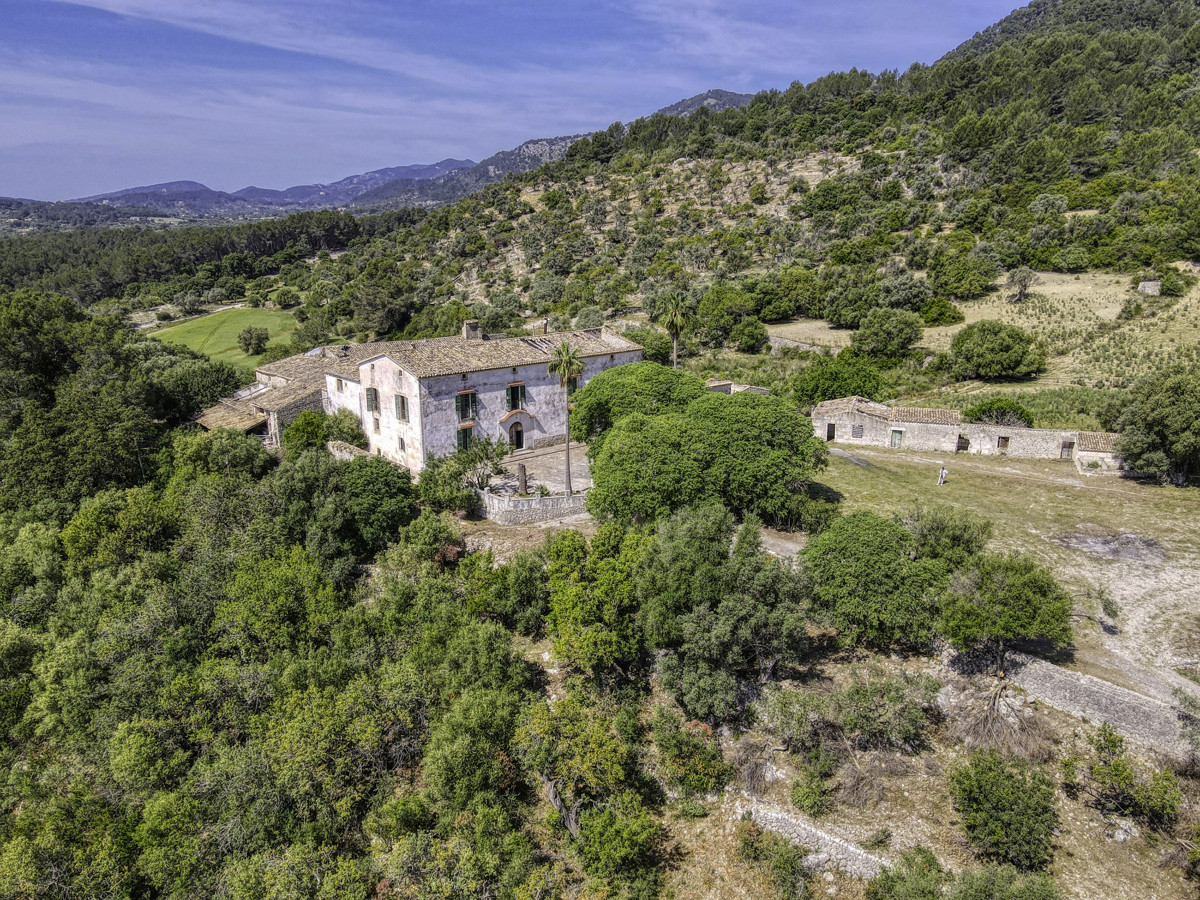 En venta fantástica Finca Histórica que data del siglo XIII en la Serra de Tramuntana en Campanet