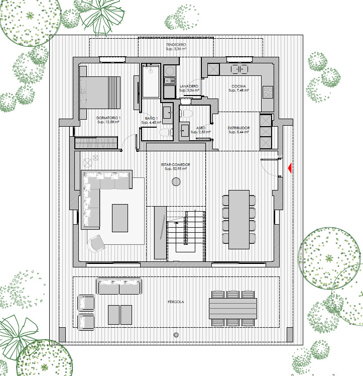 Nuevo-chalet-con-jardín-y-piscina-en-Cala-Romantica