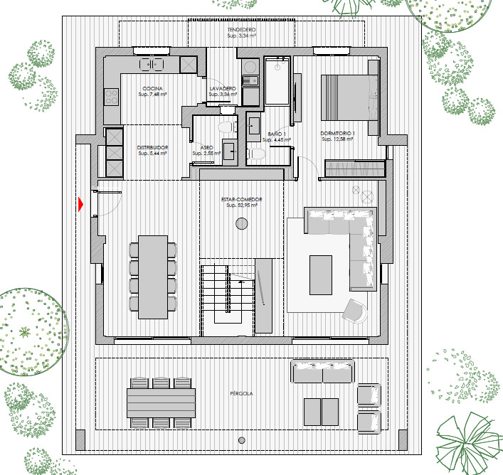 Nuevo-chalet-con-jardín-y-piscina-en-Cala-Romantica