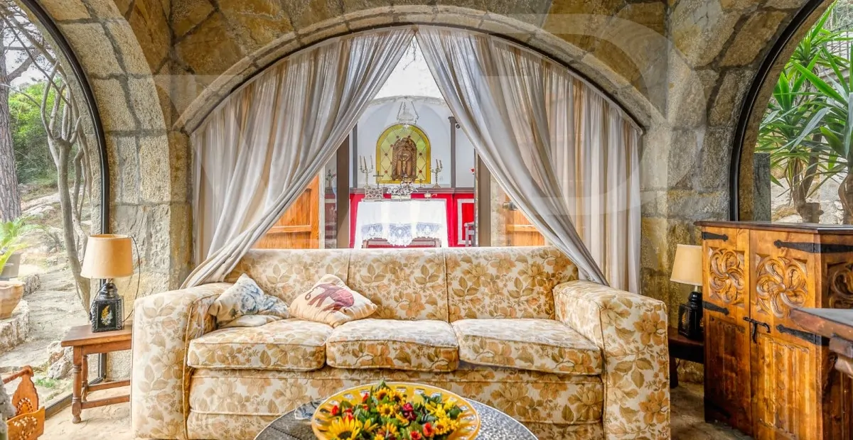 Wohnbereich  der Finca in Pollensa, Mallorca