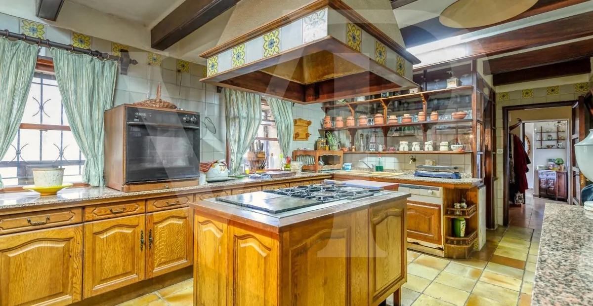 Küche  der Finca in Pollensa, Mallorca