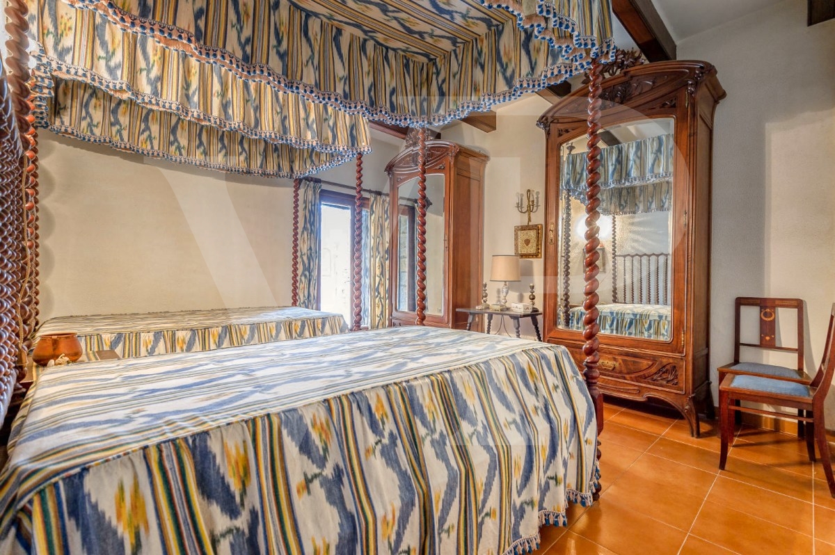 Schlafzimmer  der Finca in Pollensa, Mallorca