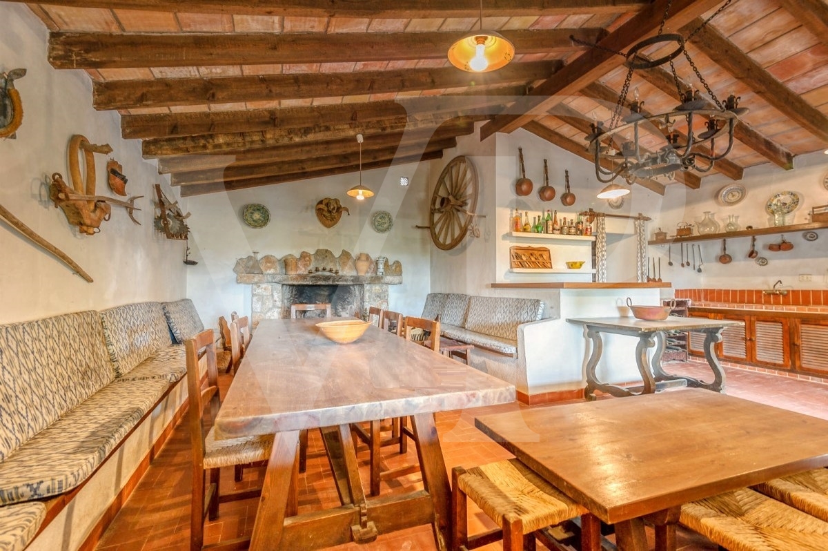 Magnífica casa señorial mallorquina con piscina y fantásticas vistas panorámicas en Pollensa