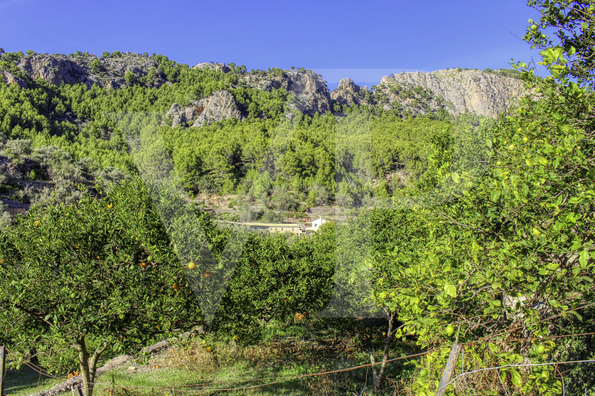 à vendre - propriété exclusive de près de 15 hectares dans une enclave unique dans les montagnes de la montagne de Sóller