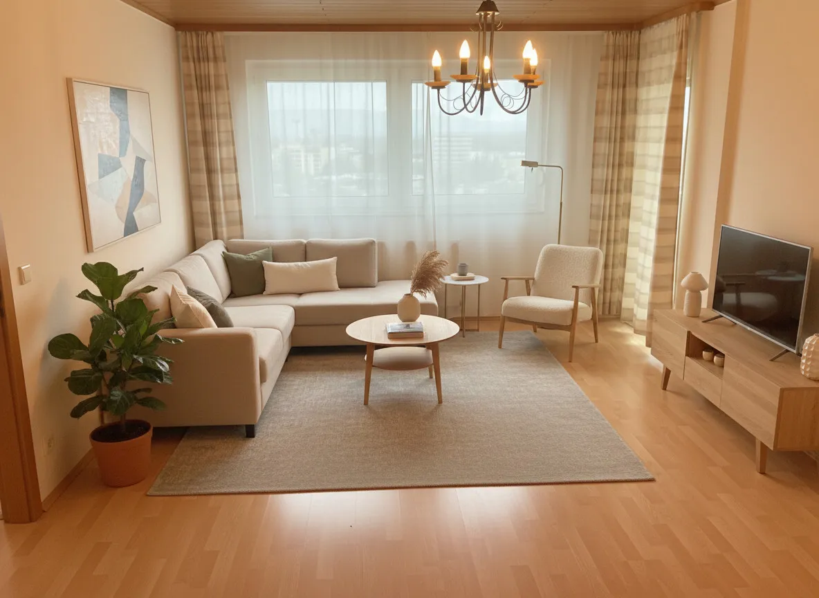 Gepflegte 3,5-Zimmer-Wohnung mit Garage in Weinheim