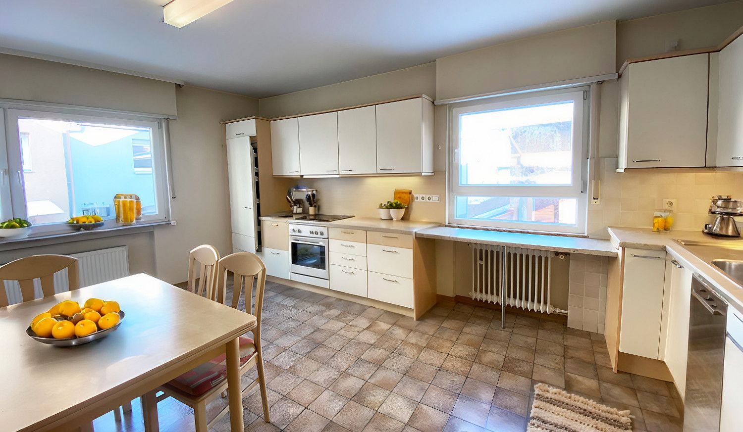 Große Wohnküche Homestaging