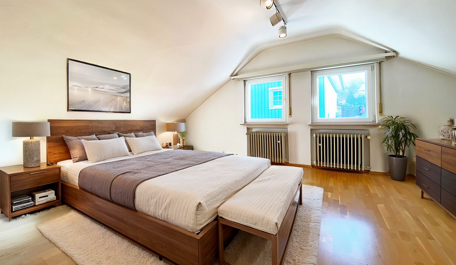 Schlafzimmer ausgebautes DGHomestaging