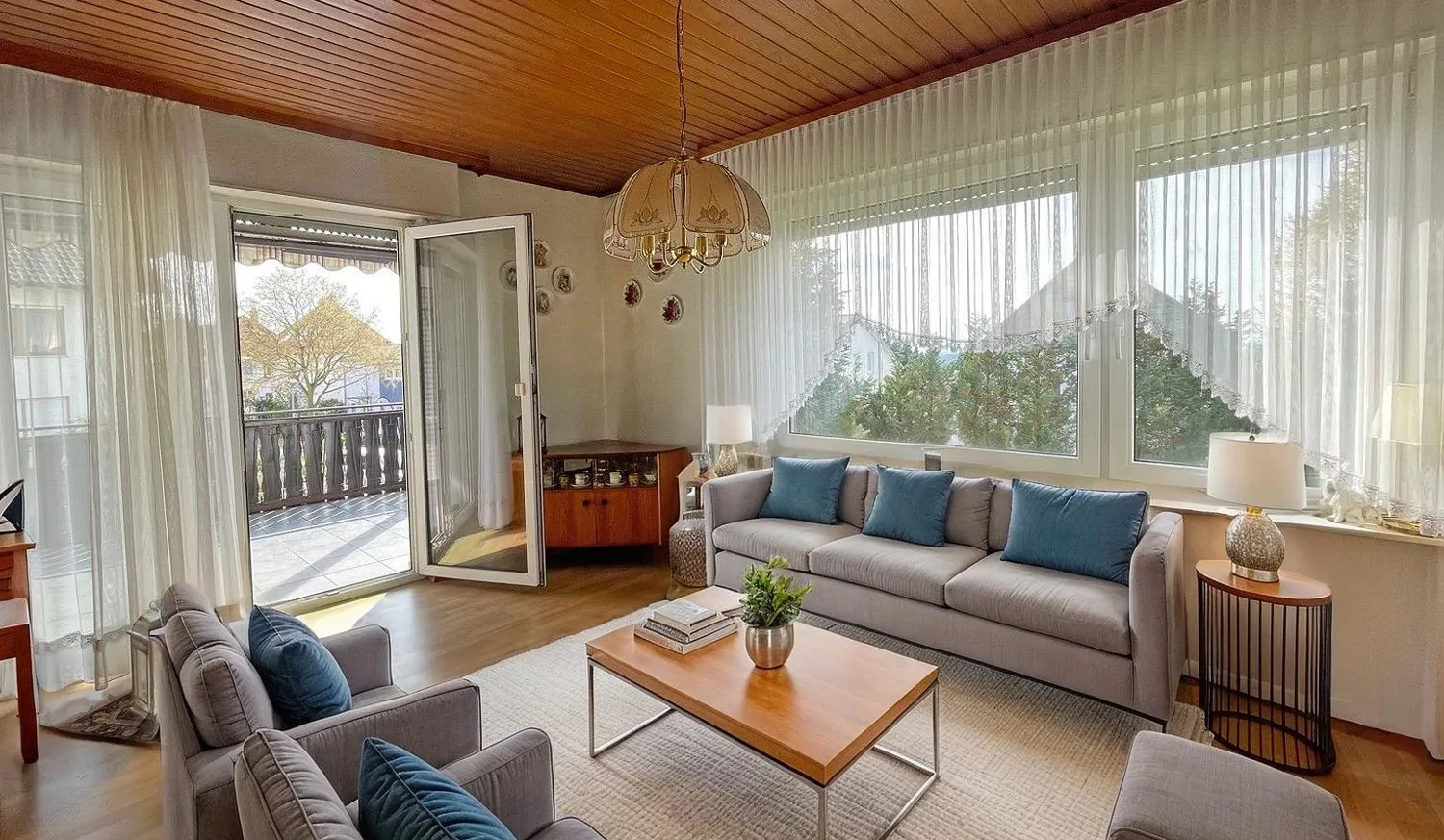 Wohnbereich virtuelles Homestaging