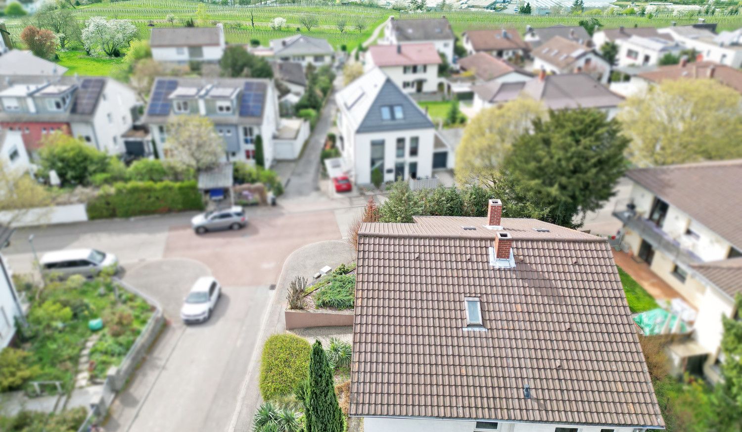 Außenaufnahme mit Blick in die Ebene