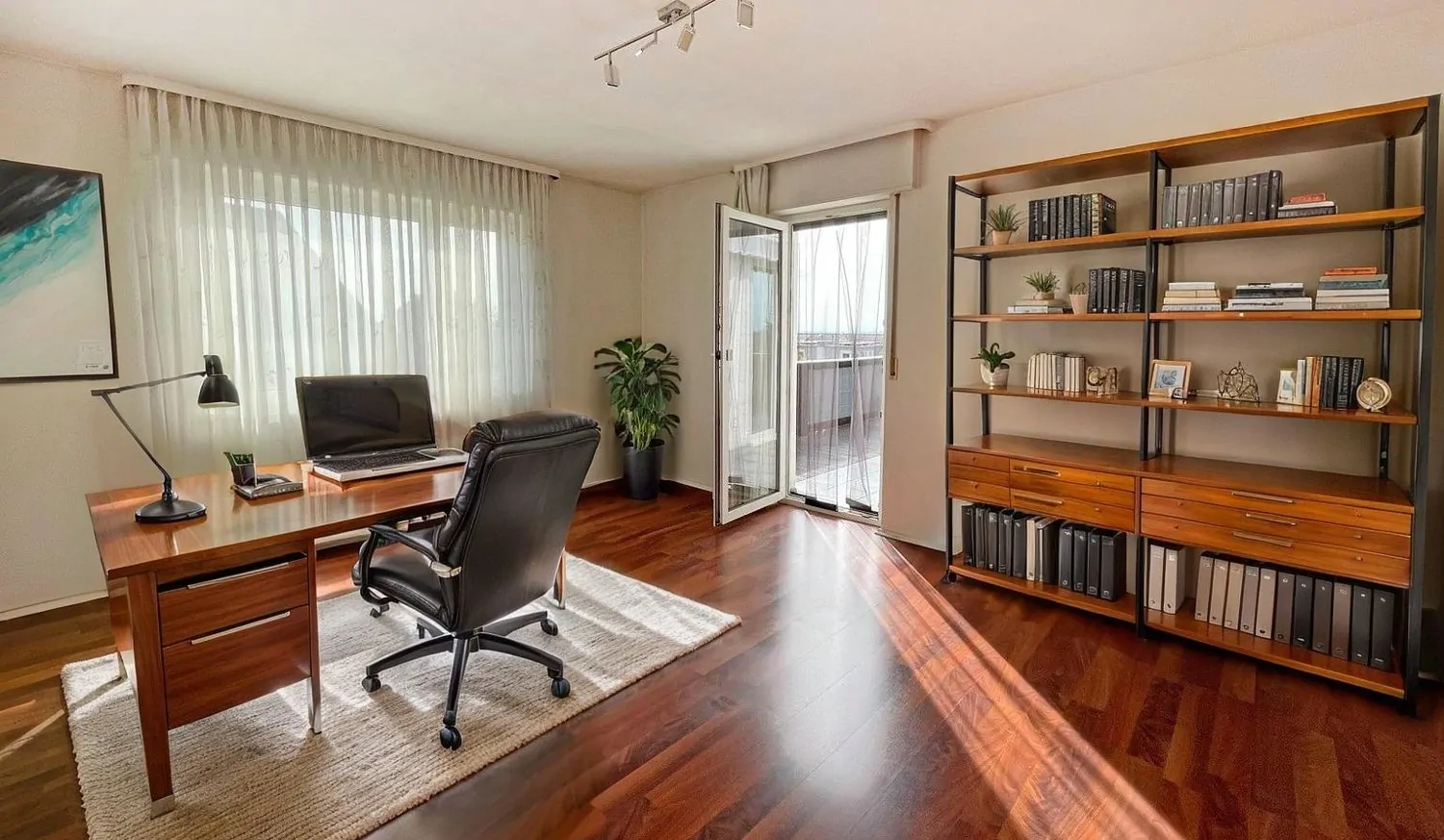 Bürozimmer virtuelles Homestaging