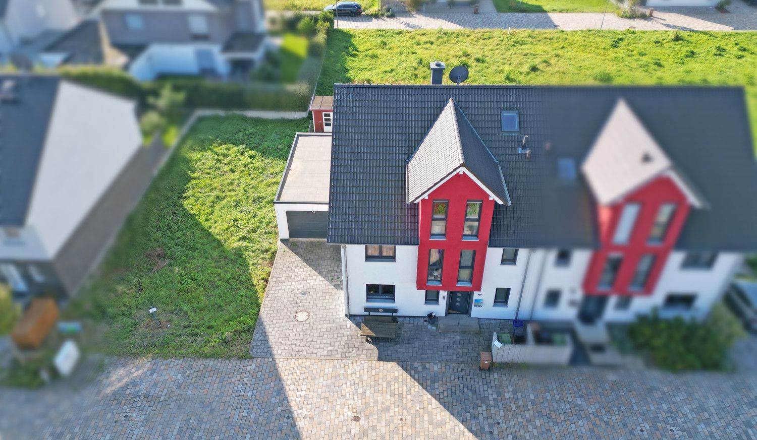 Drohenaufnahme
