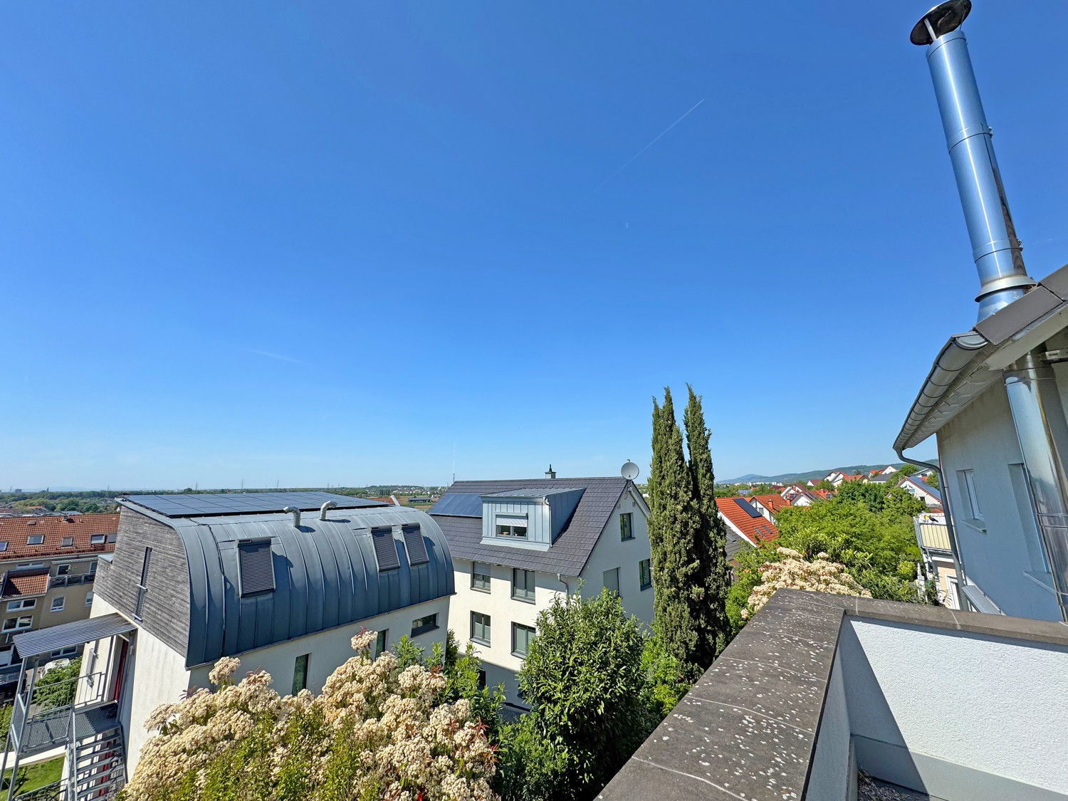 Ausblick von der Terrasse