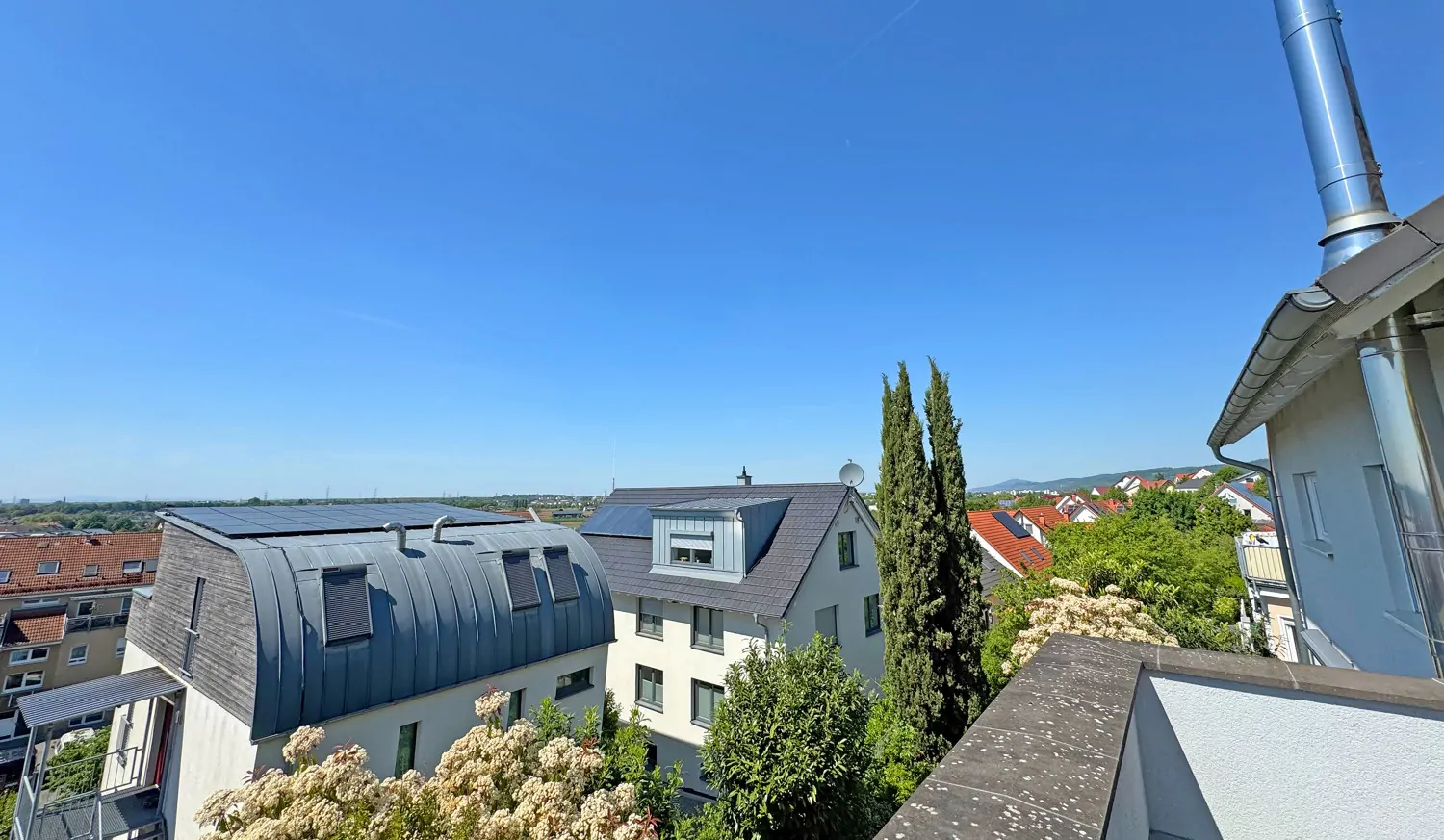 Ausblick von der Terrasse
