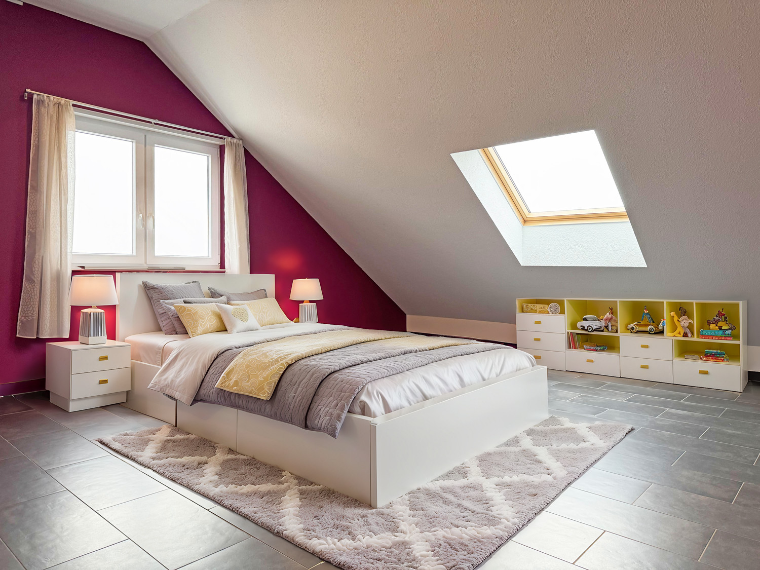 virtuelles Homestaging Kinderzimmer DG