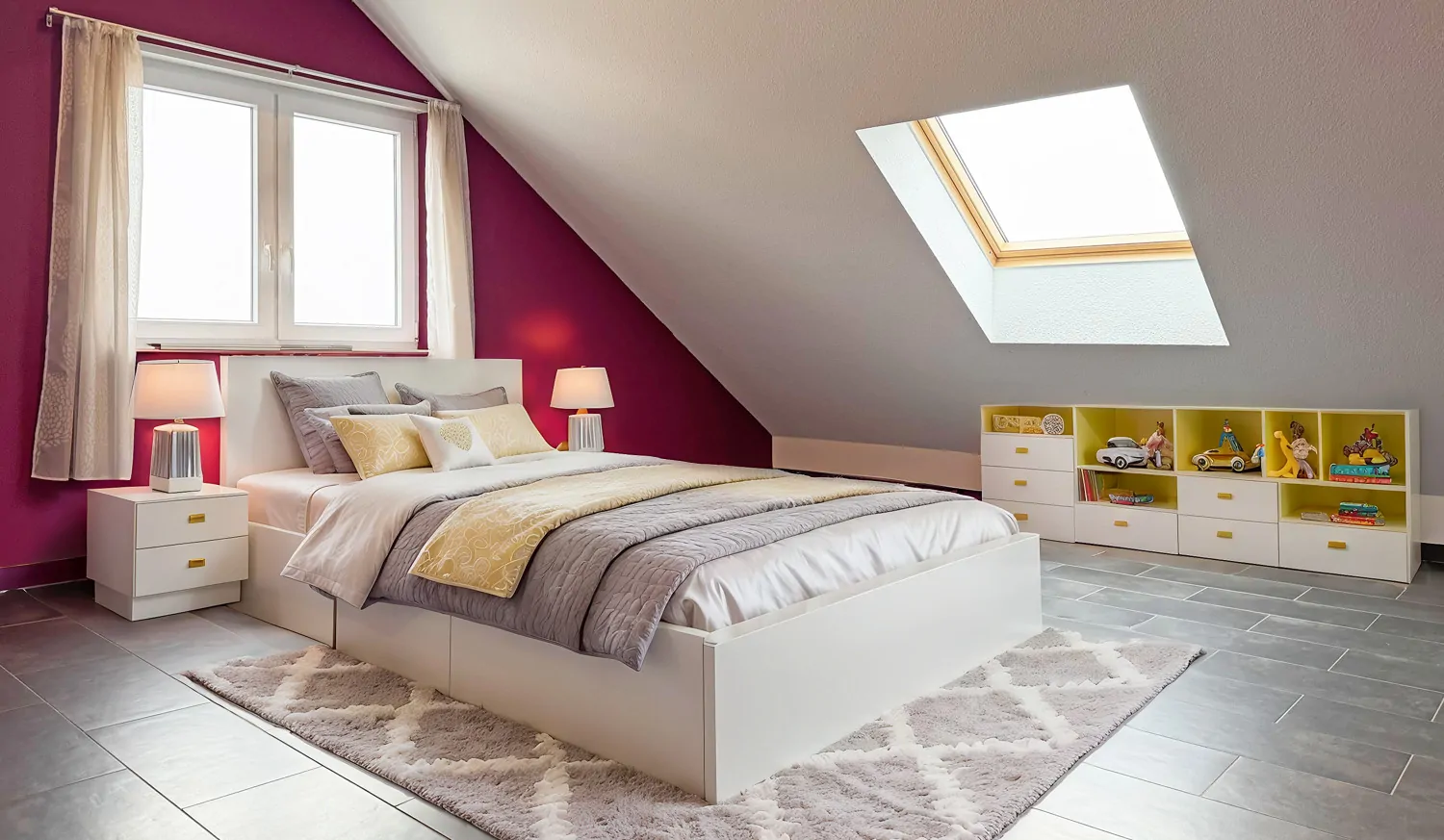 virtuelles Homestaging Kinderzimmer DG