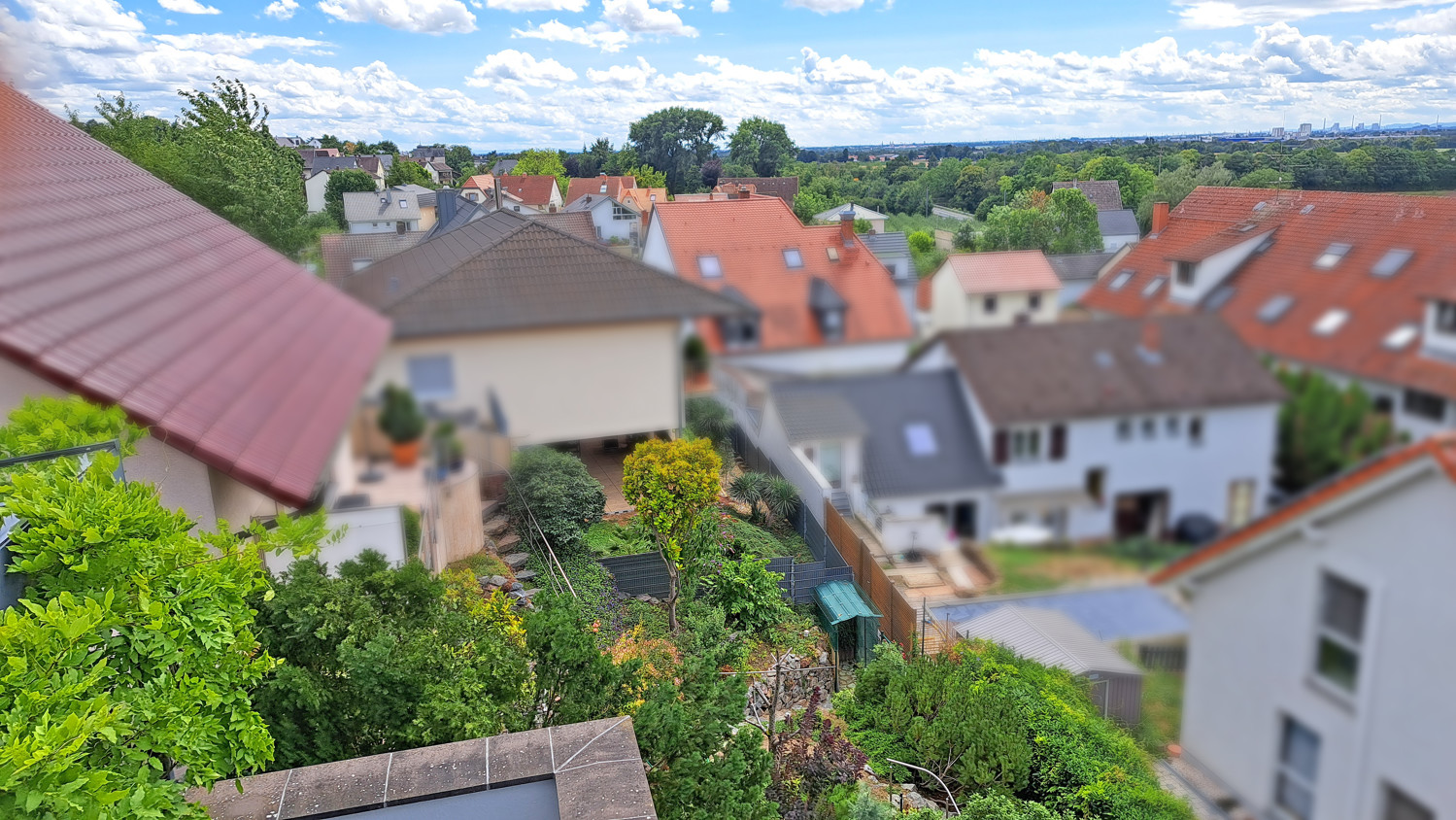 Ausblick Terrasse