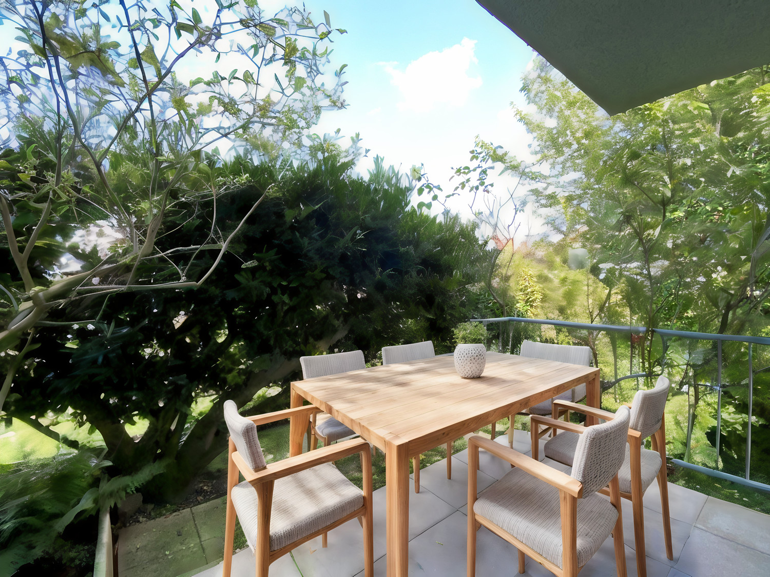 Terrasse EG - Virtuelles Homestaging