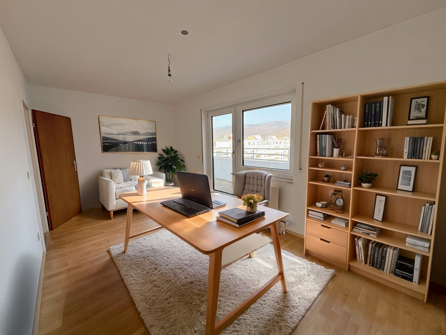 Arbeitszimmer Homestaging