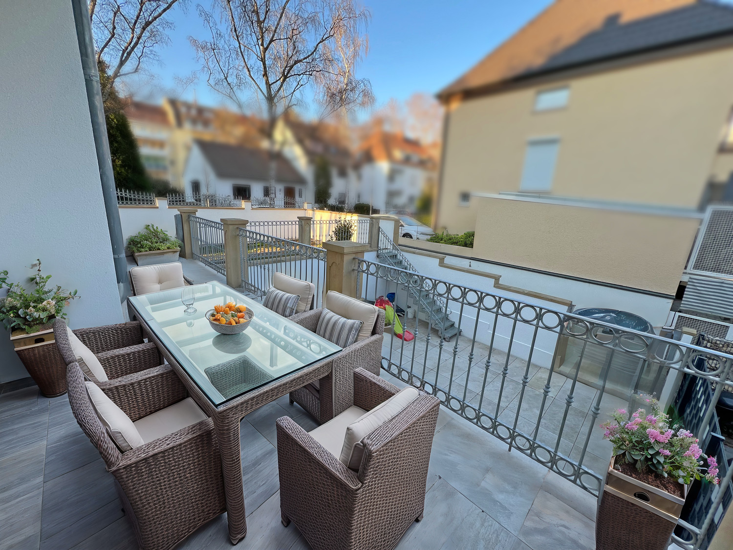 Terrasse - Virtuelles Homestaging