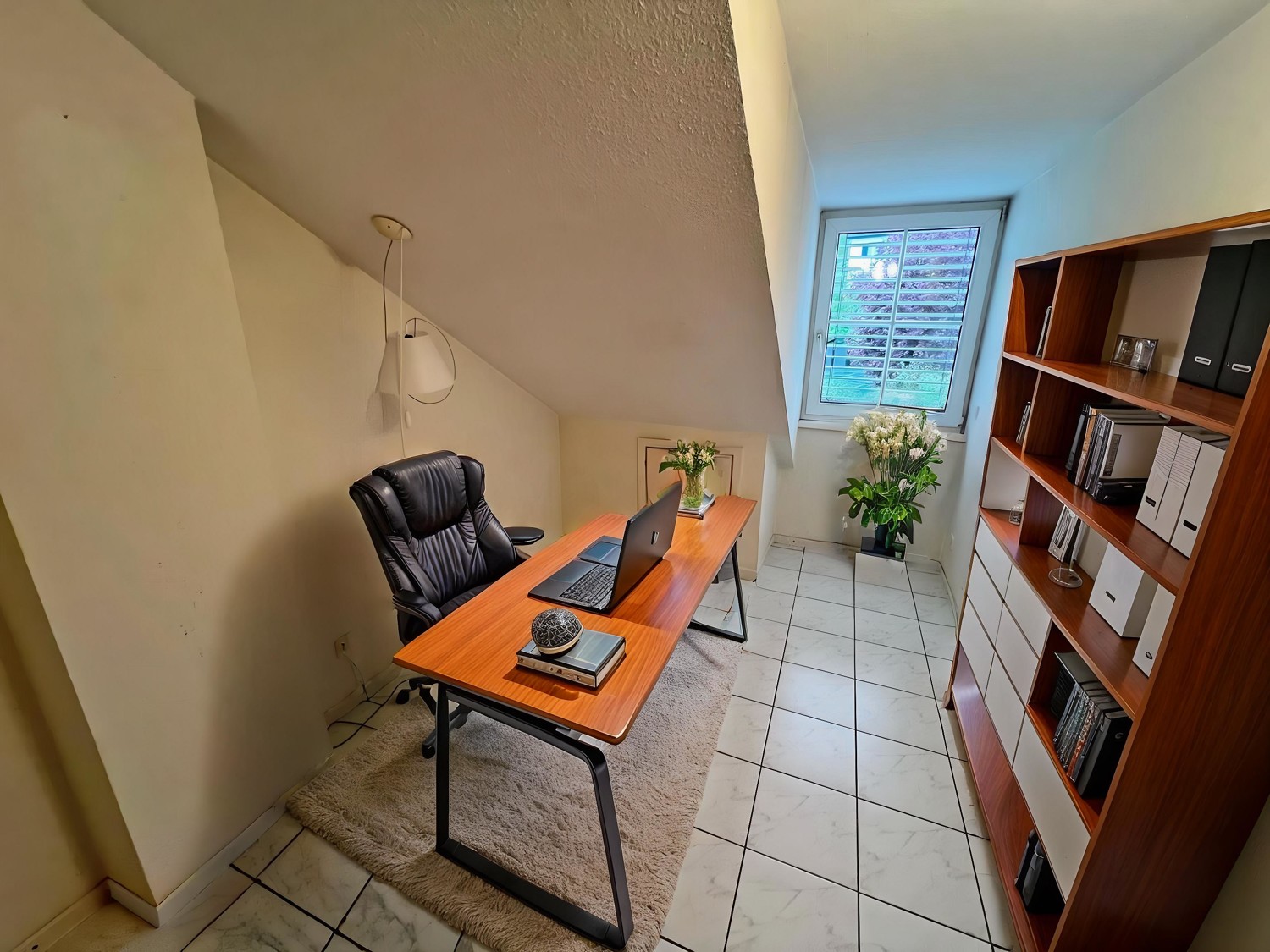 virtuelles Homestaging Arbeitszimmer