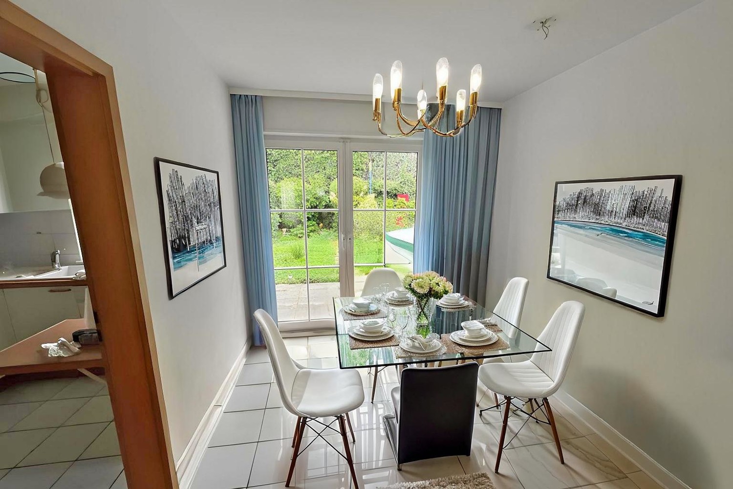 virtuelles Homestaging Esszimmer