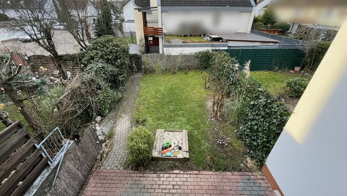 Garten Balkonansicht