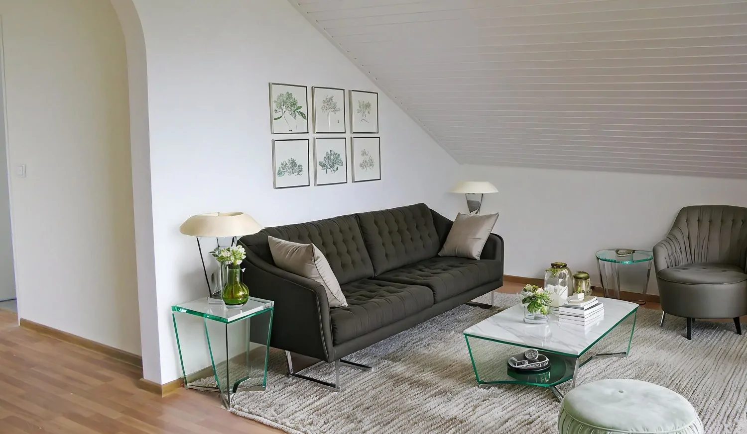 Wohnbereich virtuelles Homestaging