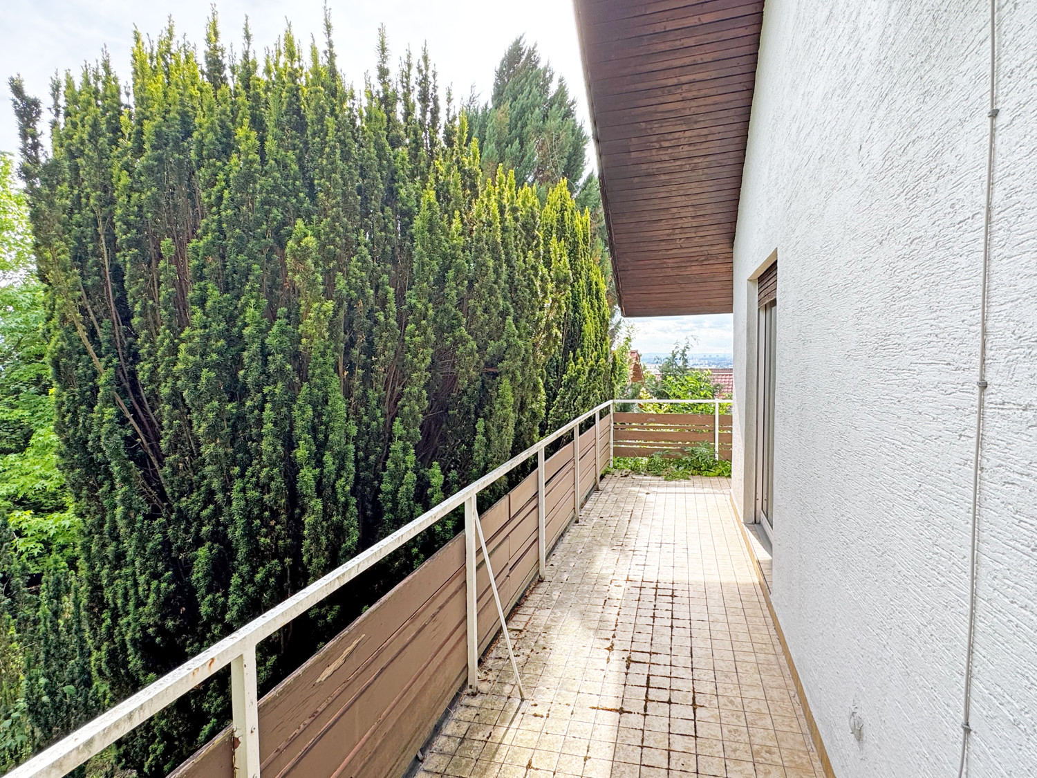 Balkon zum Garten