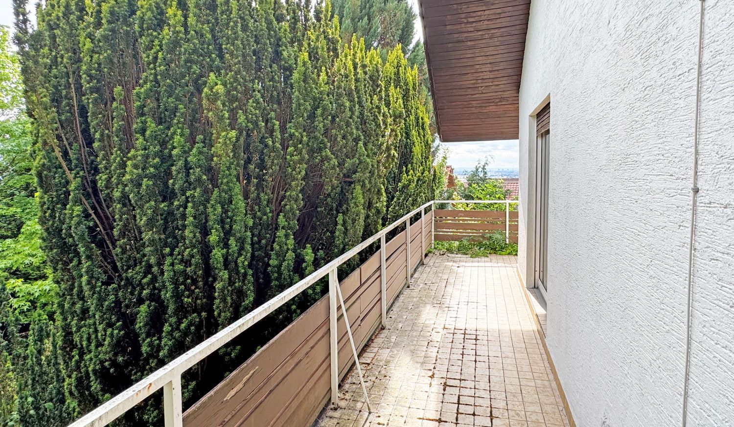 Balkon zum Garten