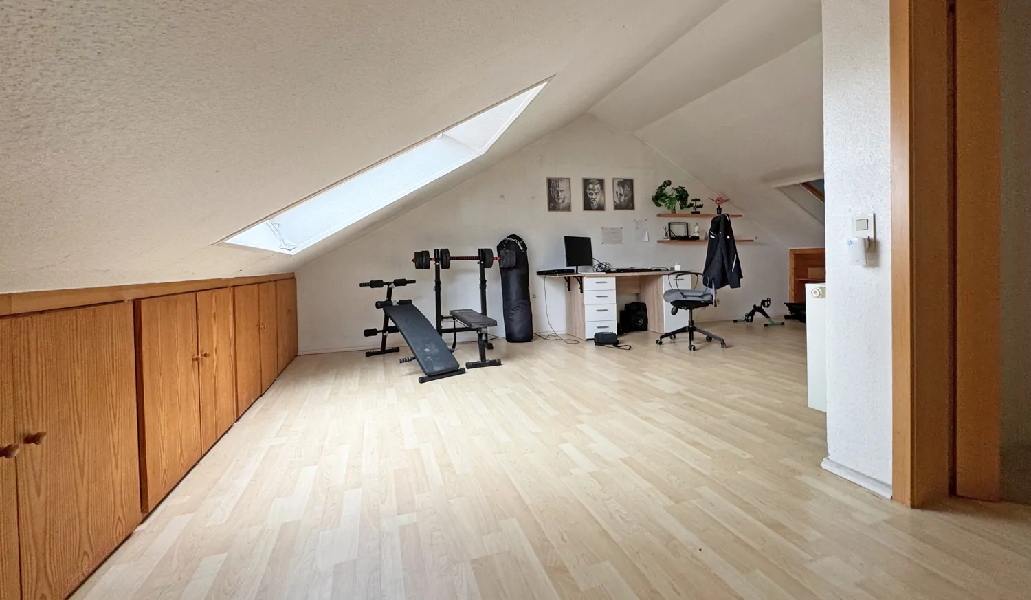 Büro im Dachgeschoss