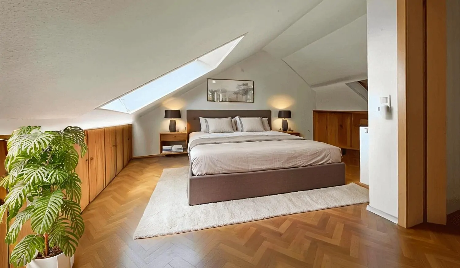 Schlafzimmer virtuelles Homestaging