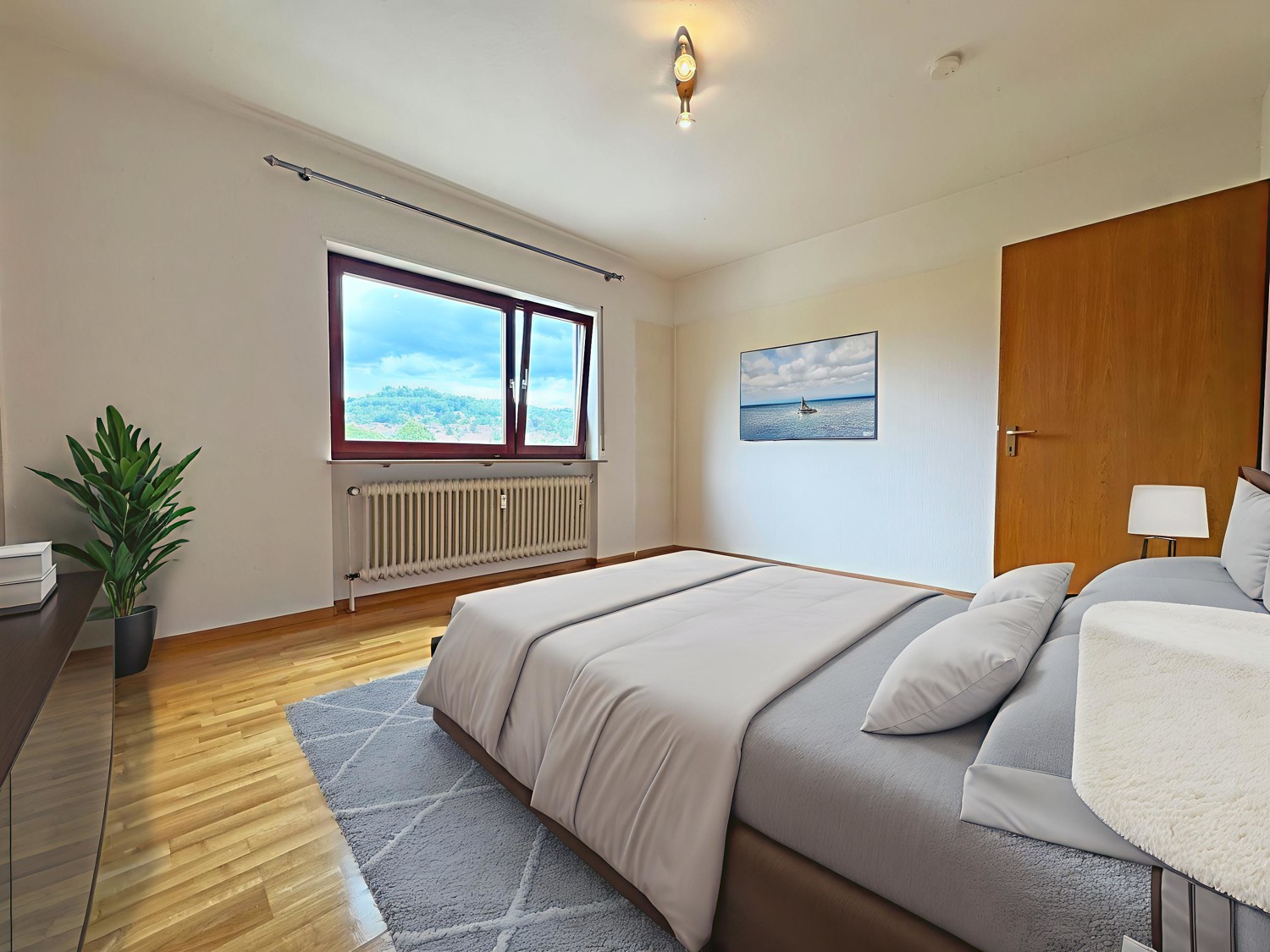 Schlafzimmer virtuelles Homestaging