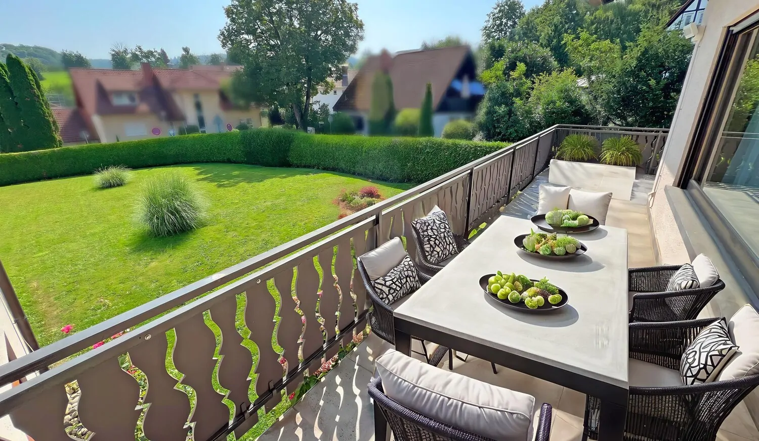 Terrasse virtuelles Homestaging