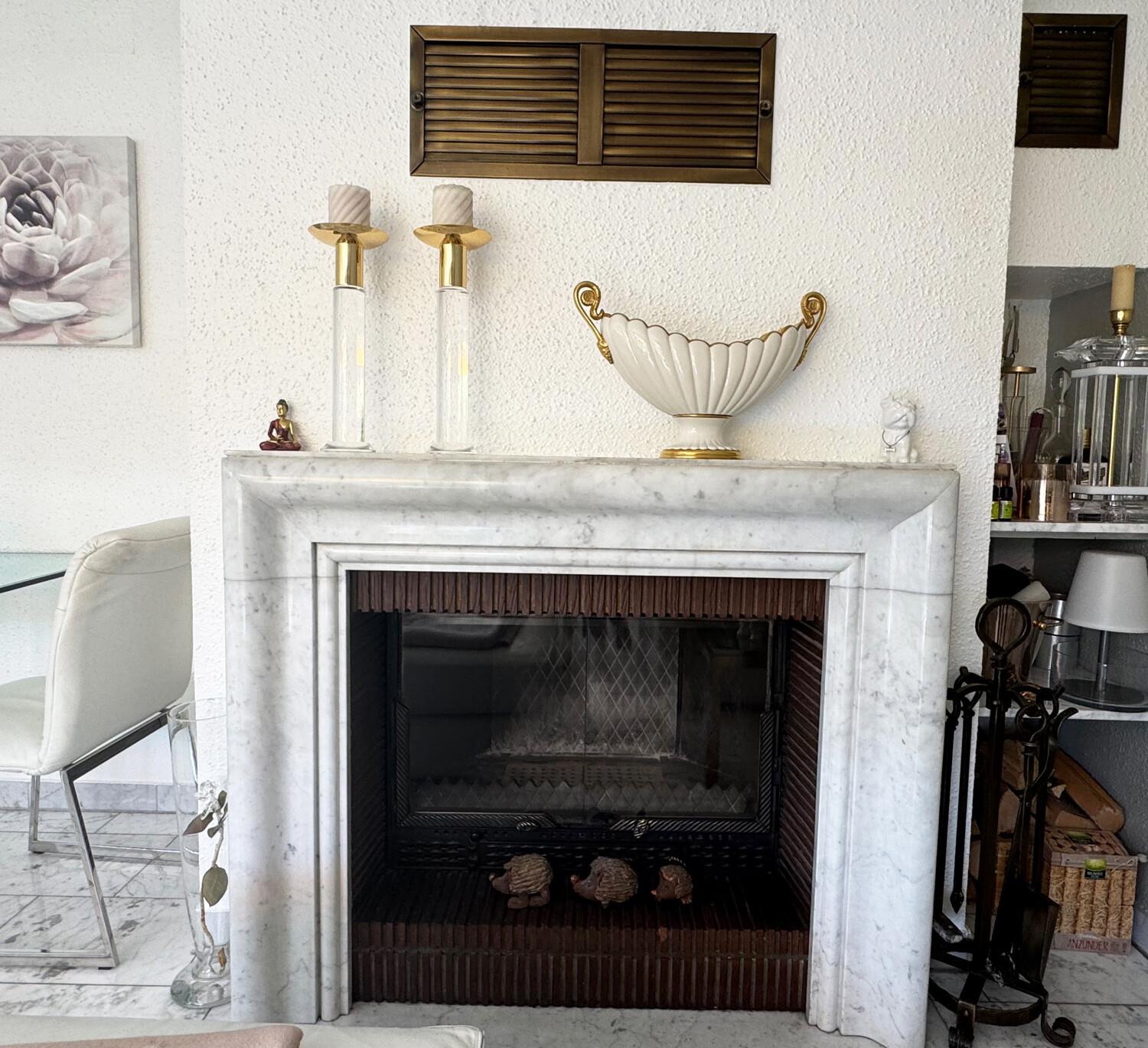 Kamin im Wohnbereich