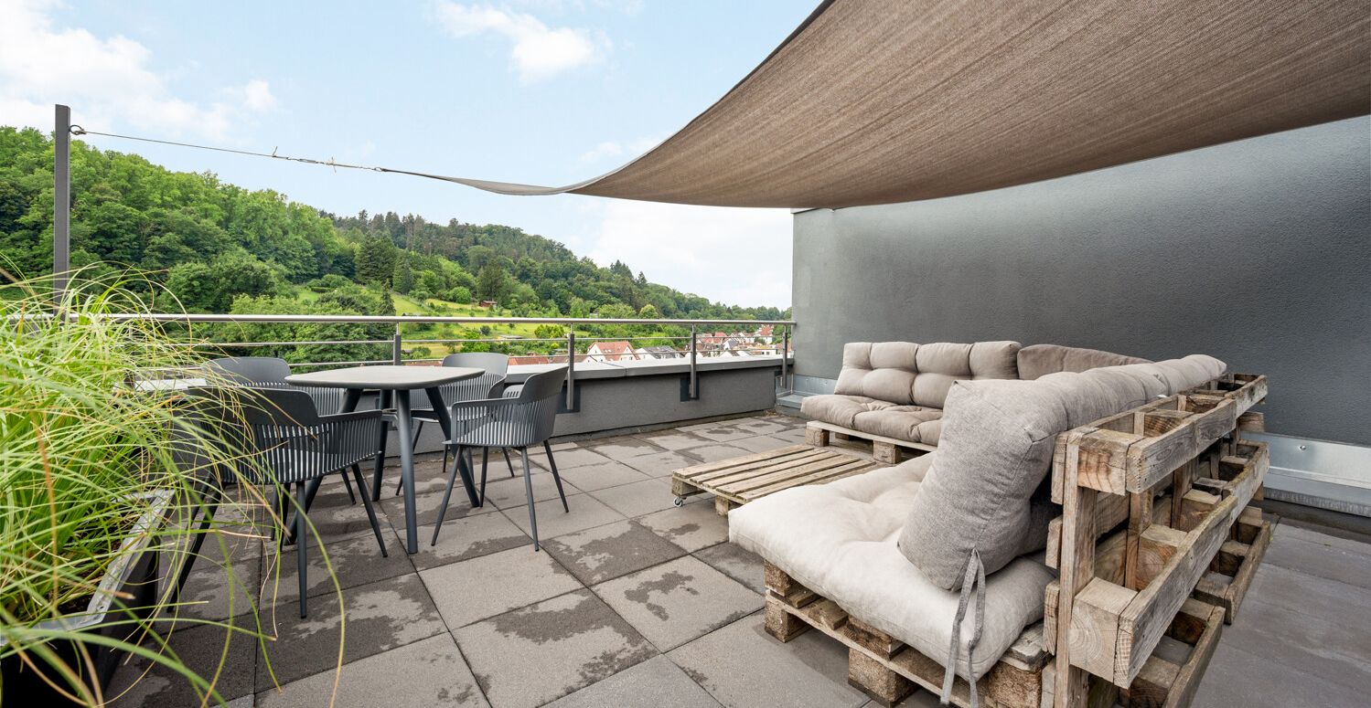 Dachterrasse