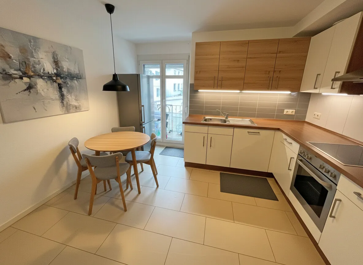 Küche virtuelles Homestaging