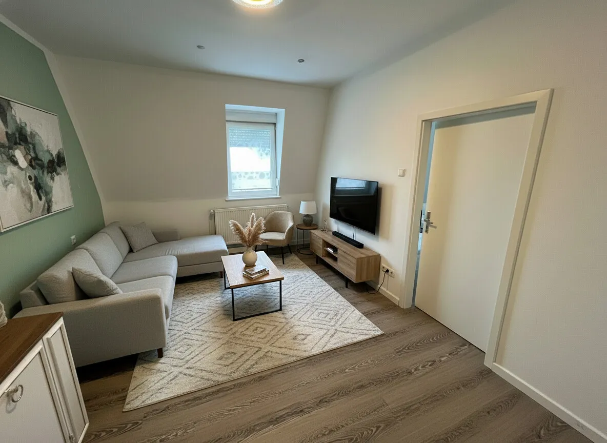 Virtuelles Homestaging Wohnzimmer