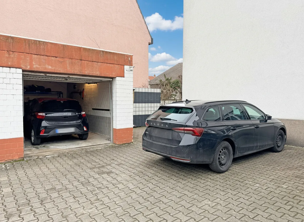 Garage& Stellplatz