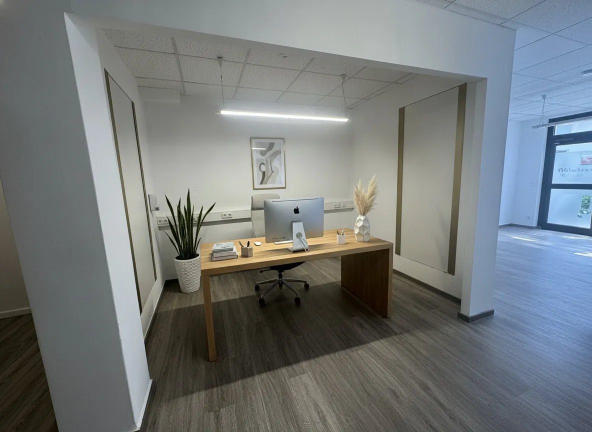 virtuelles Homestaging als Büro